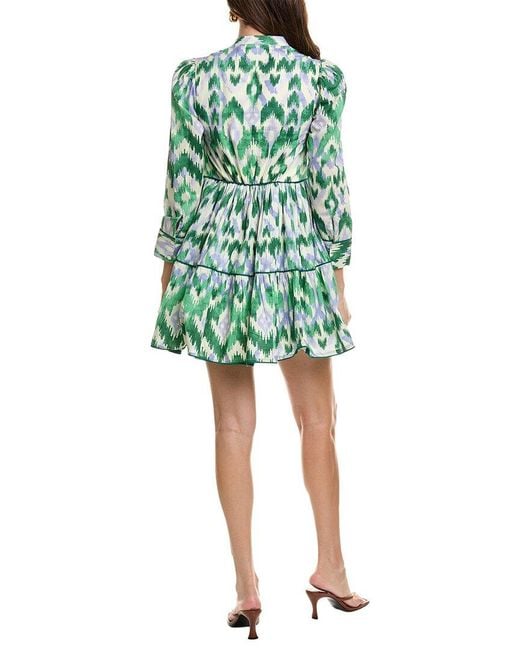 Garrie B Green Mini Dress