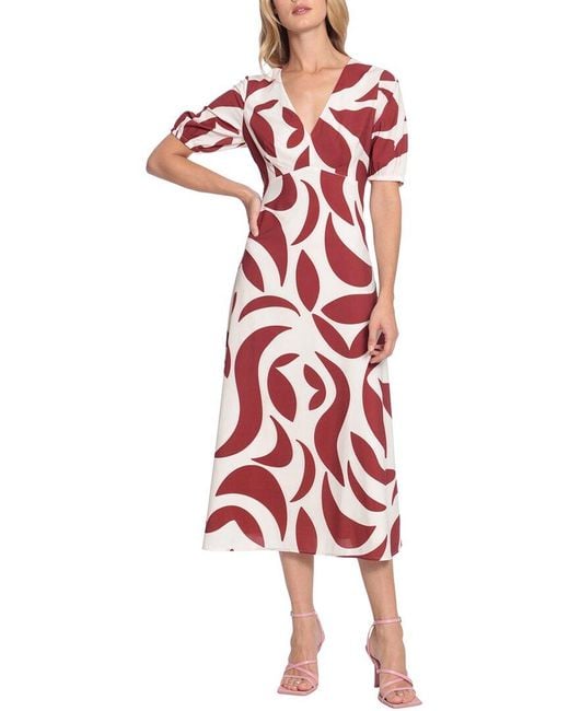 Donna morgan midi clearance dress