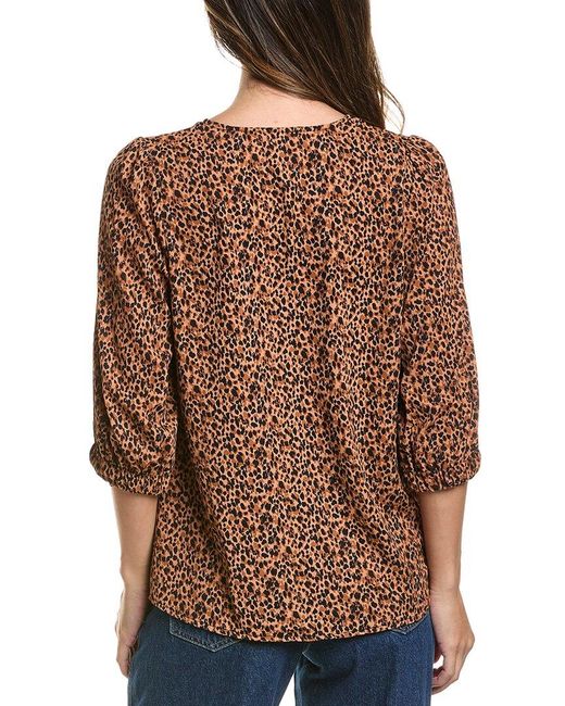 Pomander Place Blue Hollis Blouse