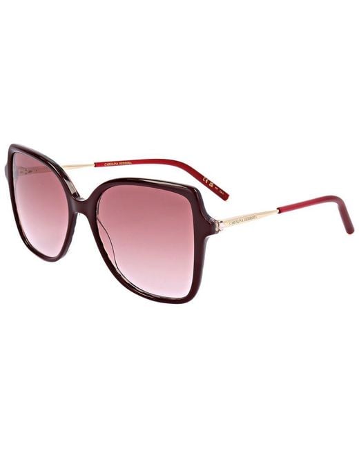 Carolina Herrera Pink Her0179 55Mm Sunglasses
