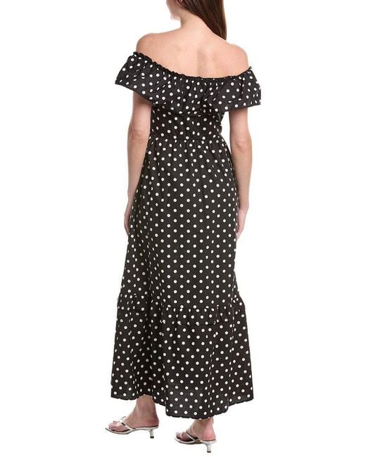 FLORA BEA NYC Black Monaco Maxi Dress