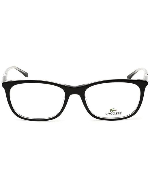 Lacoste Black 57Mm Optical Frames