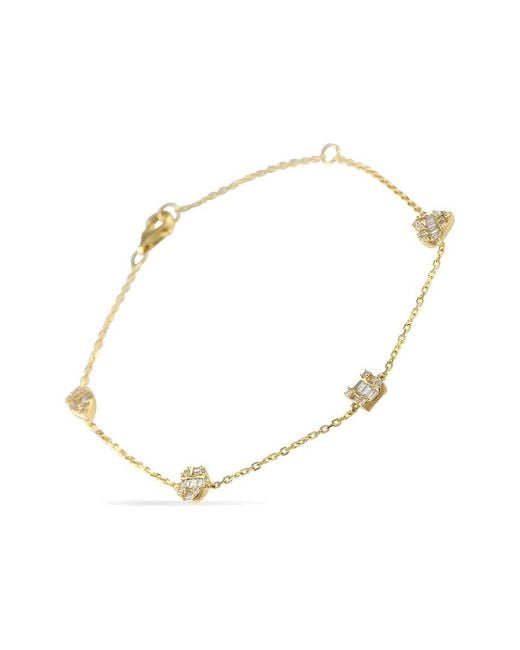 Diamond Select Cuts White 14K Bracelet