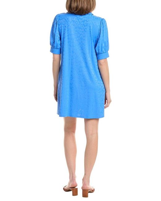 Jude Connally Blue Emerson Mini Dress