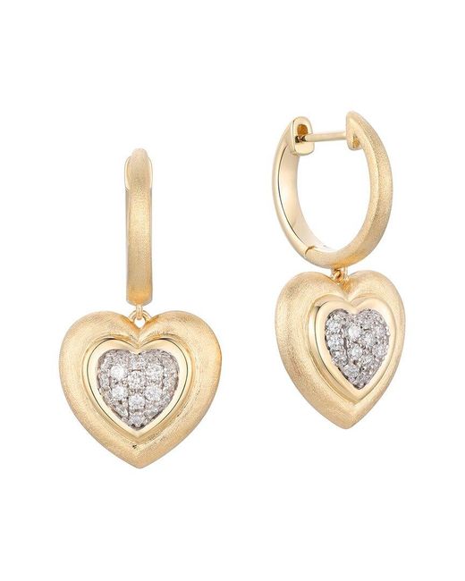 Gregg Ruth Metallic 14K 0.40 Ct. Tw. Diamond Earring