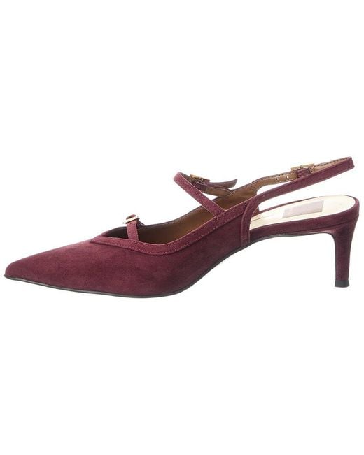 Dolce Vita Red Karisa Suede Pump