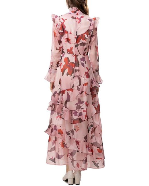 Lanelle Red Maxi Dress