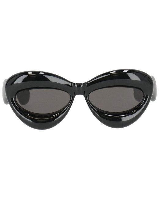 Loewe Black Lw40097i 55mm Sunglasses