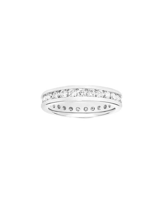 Amairah White 14K 1.00 Ct. Tw. Lab-Grown Diamond Eternity Ring