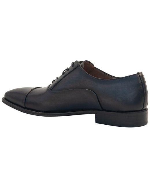 Mezlan Black Leather Oxford for men
