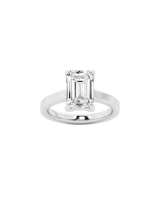 Lab Grown Diamonds White 14K 7.00 Ct. Tw. Lab-Grown Diamond Solitaire Engagement Ring