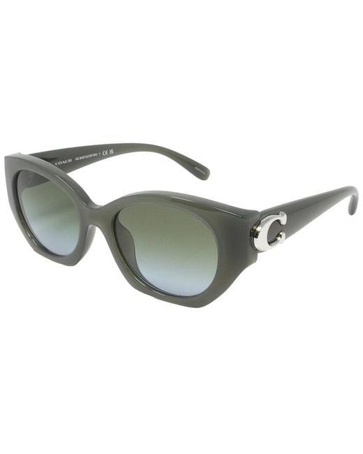 COACH Green Hc8407U 52Mm Sunglasses