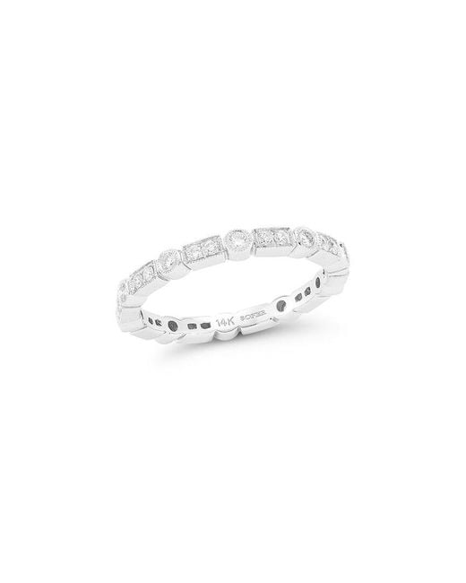 Nephora White 14K 0.45 Ct. Tw. Diamond Ring