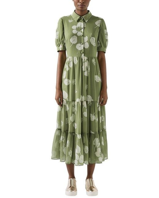 L.K.Bennett Green Rumi Dress