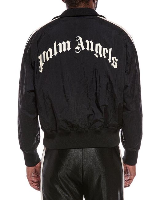 Palm Angels Black Jacket for men