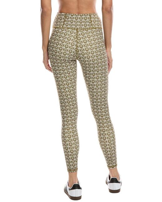 Spiritual Gangster Green Mystic Eye Lotus 7/8 Legging