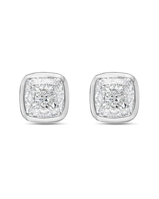 Diana M Metallic Diana M. 14K 6.00 Ct. Tw. Lab-Grown Diamond Stud Earrings