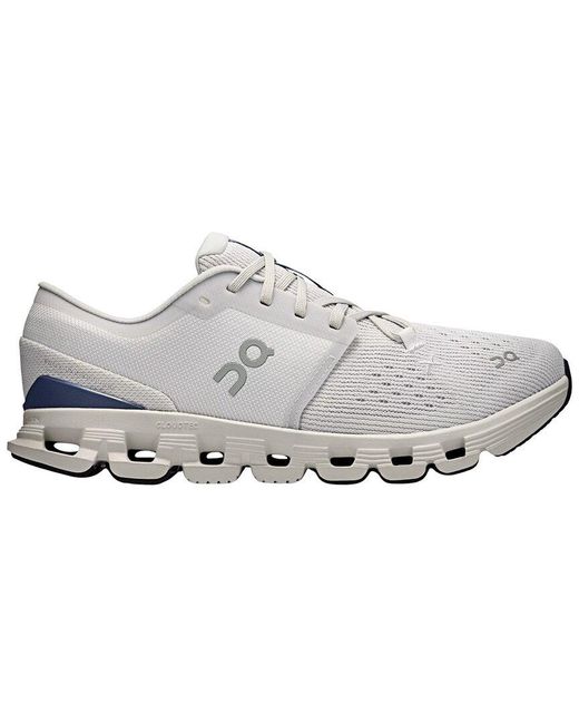 On Shoes Gray Cloud X 4 Sneaker