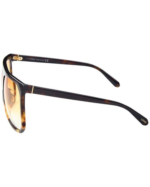 Loewe Metallic Lw40001F 63Mm Sunglasses