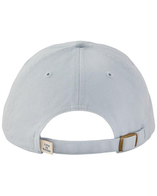 Life Is Good. Blue Chill Cap for men