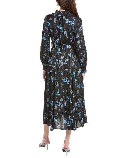 Marchesa Blue Sorrento Dress