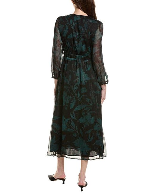 Tommy Bahama Black Bloom Beauty Jewel Maxi Dress