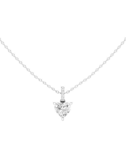 Amairah White 14K 1.50 Ct. Tw. Lab-Grown Diamond Fashion Necklace