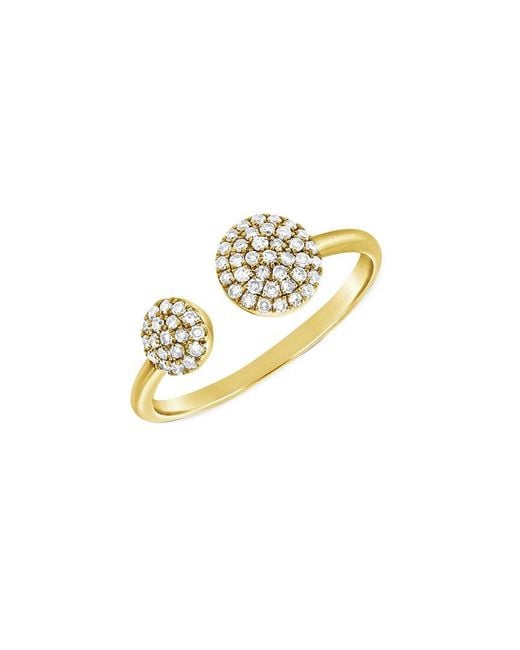 Sabrina Designs Metallic 14k 0.22 Ct. Tw. Diamond Open Ring