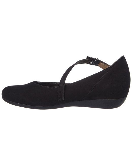 Arche Black Onylis Leather Flat