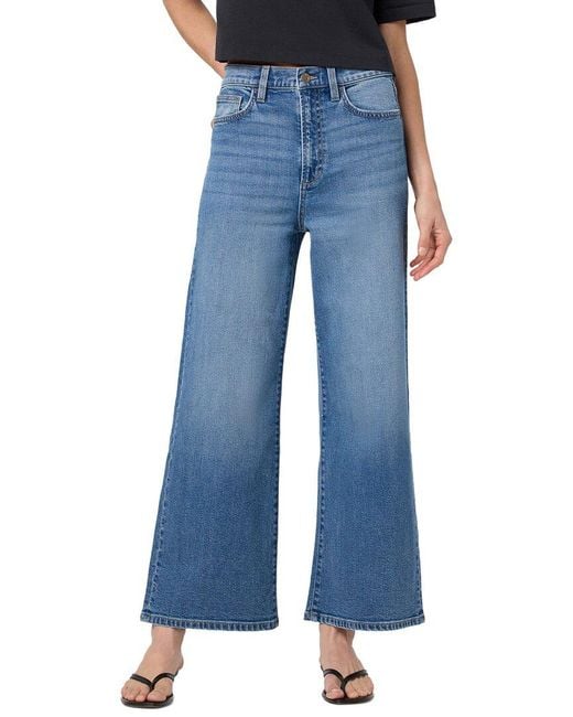 Joe's Jeans Blue Topanga Wide Leg Ankle Jean