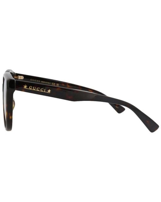 Gucci Brown 57Mm Sunglasses