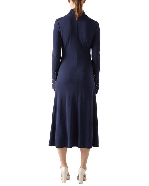 L.K.Bennett Blue Rita Dress