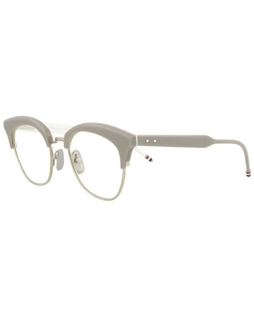 Thom Browne White 51mm Optical Frames