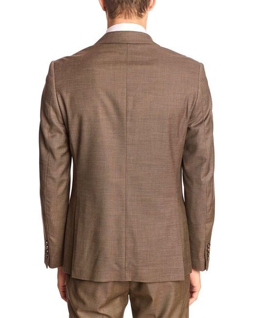 Paisley & Gray Brown Ashton Modern Fit Jacket for men