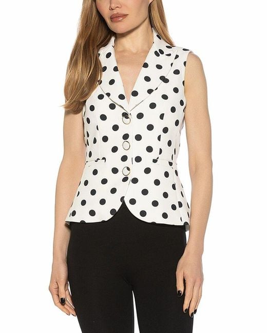 Alexia Admor White Kai Vest