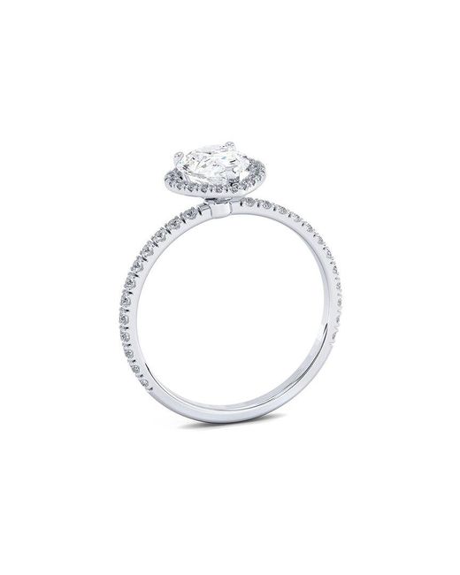 Lab Grown Diamonds White 14K 1.67 Ct. Tw. Lab-Grown Diamond Ring
