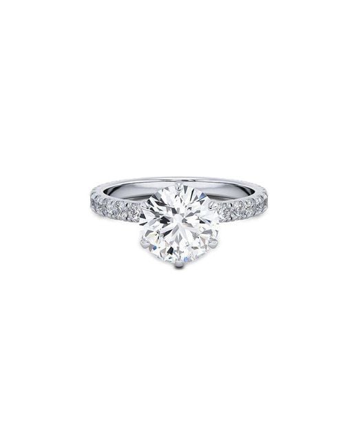 Lab Grown Diamonds White 14K 1.55 Ct. Tw. Lab-Grown Diamond Ring