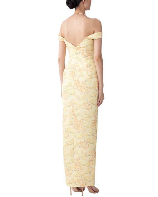 SAU LEE Natural Mikaela Dress