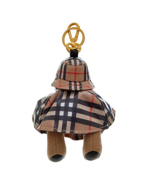 Burberry Metallic Thomas Bear Wool & Cashmere-Blend Charm
