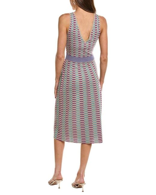 Missoni Gray Abito Midi Dress