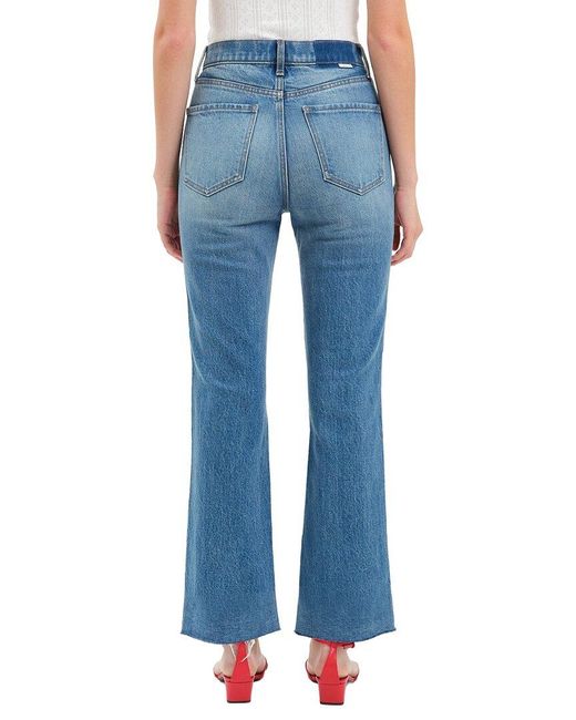 Daze Denim Blue Soho Vixen Ankle Flare Jean