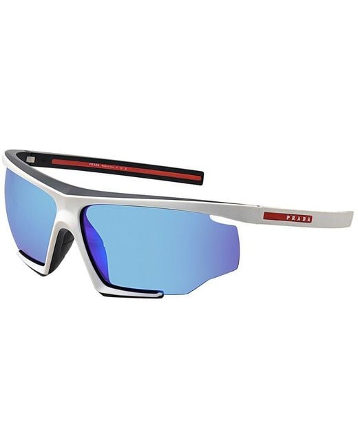 Prada Blue 76Mm Sunglasses for men