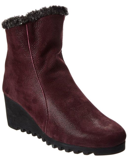Arche Purple Laelys Leather Boot