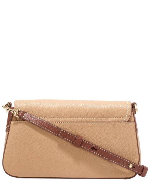 Cole Haan Brown Leighton Leather Shoulder Bag