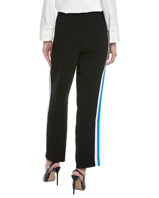 Karl Lagerfeld Black Side Stripe Pant