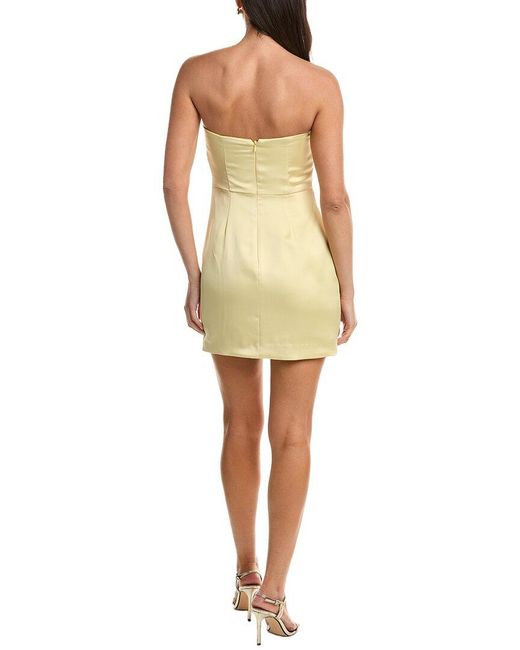 Ramy Brook Yellow Orion Mini Dress