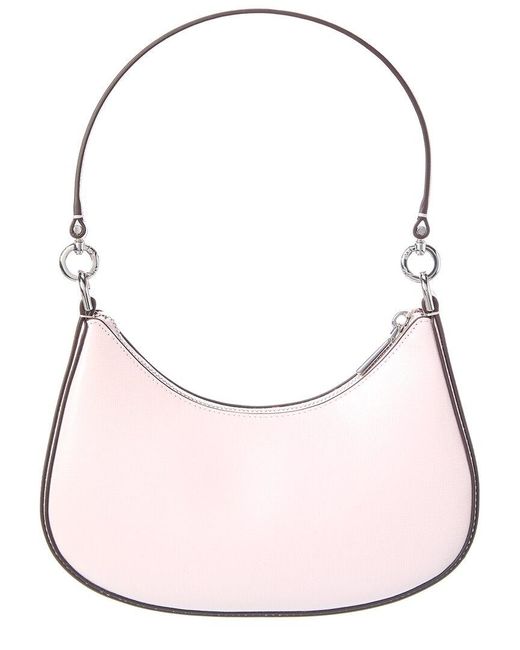 Kate Spade Pink Sam Icon Small Convertible Leather Crossbody