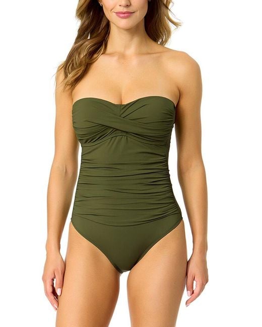 Anne Cole Green One-Piece
