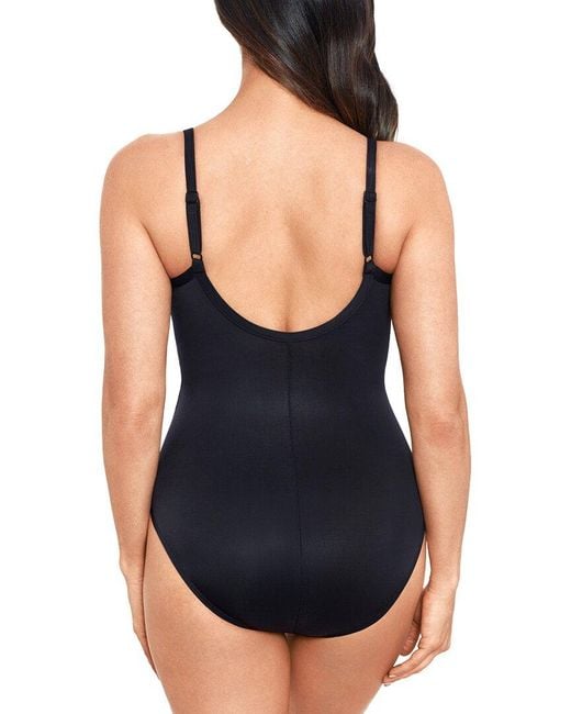 Miraclesuit Blue Network News Belle One-Piece