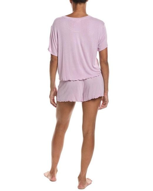 Honeydew Intimates Pink 2Pc Dreamland Shortie Set